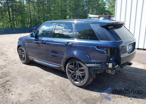 2017 Land Rover Range Rover Sport 5.0L V8 Supercharged Autobiography from USA, damaged, VIN SALWV2FE4HA155191